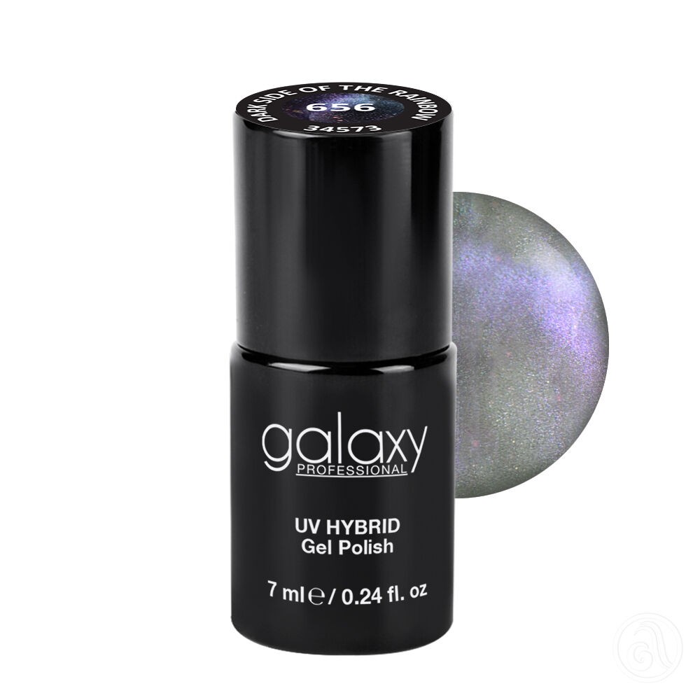 Galaxy Hybridni trajni lak, 7 ml, 656 Dark Side of the Rainbow