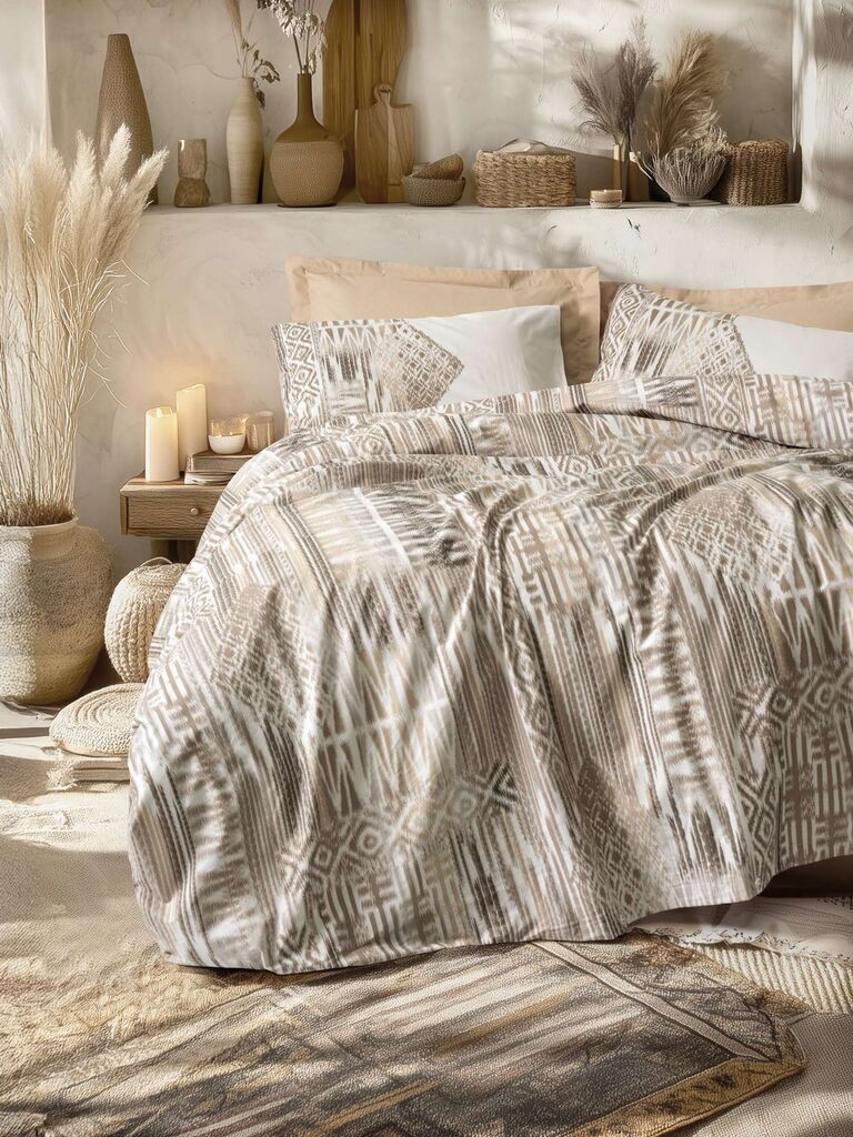 L'essentiel Maison set posteljine Amara, 160 x 220 cm, bež