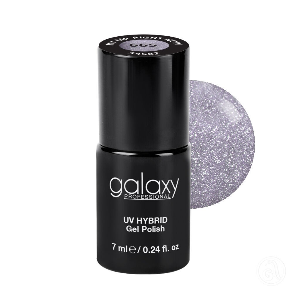 Galaxy Hybridni trajni lak, 7 ml, 665 My Mr Right Now