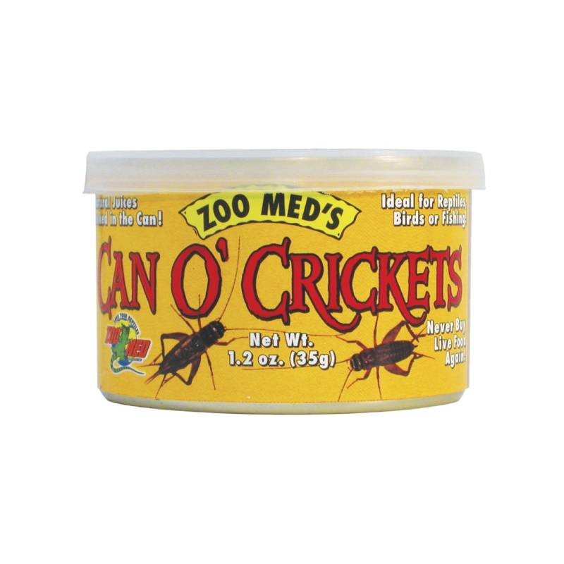 ZOO MED Hrana za reptile Can O’ Crickets, 35 g