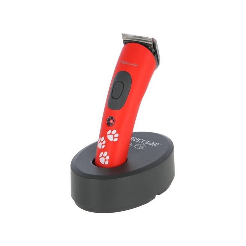 AESCULAP Bežična mašinica za šišanje kućnih ljubimaca Accurata, Crvena
