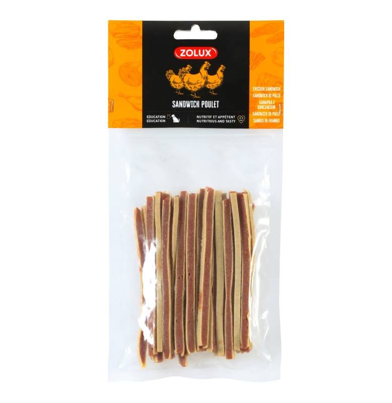 ZOLUX Poslastica za pse Pileći sendvič, 100g