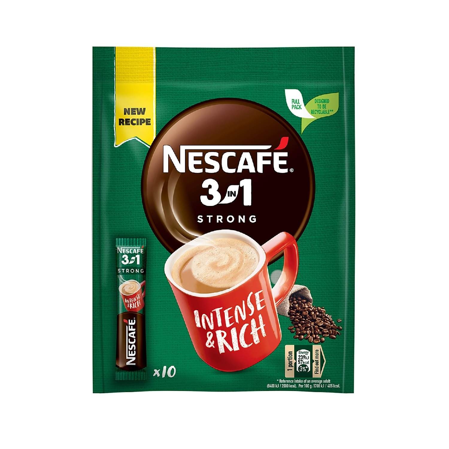 Nescafe instant kafa 3u1 jaka, 10x14g