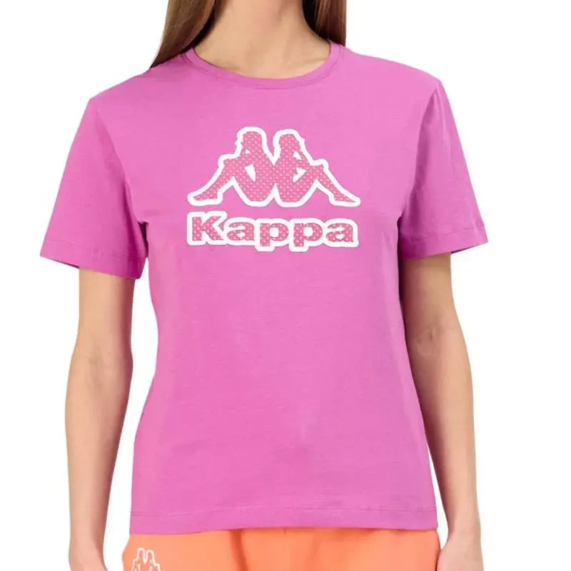 Kappa ženska majica logo Gioco, roza