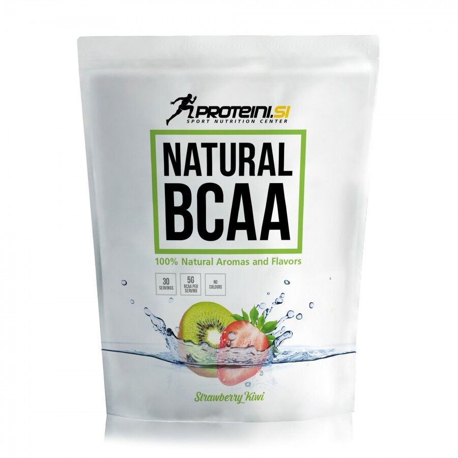 Proteini.Si BCAA Natural, 200g, Jagoda-kivi