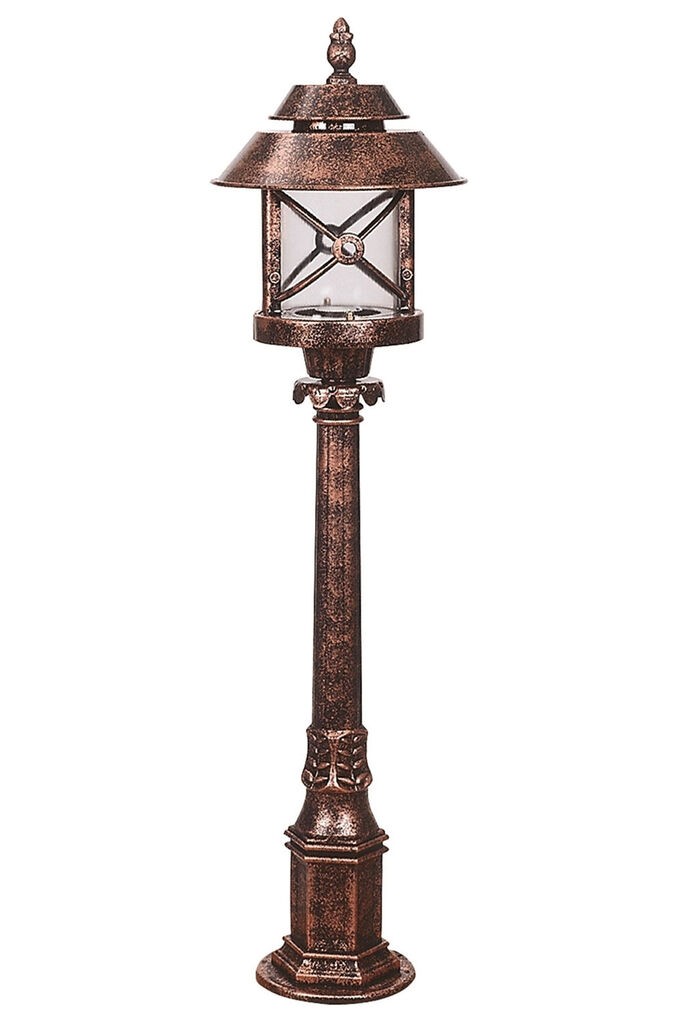 Opviq Vanjska lampa BSU-68199-BKR-B, 100 cm, Podna, IP65, E27, 60W, Smeđa