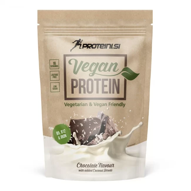 Proteini.Si Protein Vegan, 500g, Čokolada