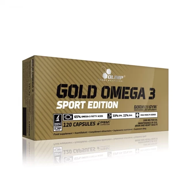 Olimp Omega 3 Gold Sport Edition, 120 kapsula