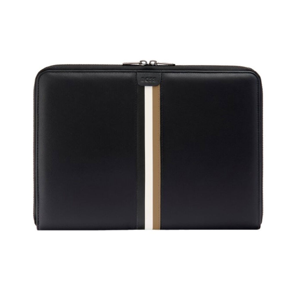 Hugo Boss Konferencijska mapa Iconic HTA521A, A4, Zip, Crna