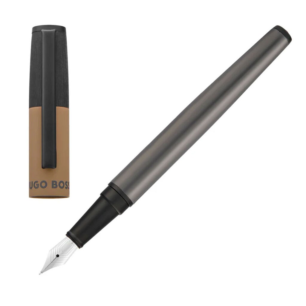 Hugo Boss Nalivpero Gear Balance HSS5432A, Crno-braon