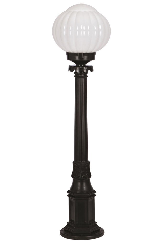 Opviq Vanjska lampa BSU-68187-1BSY-M2-KOP, 85 cm, Podna, ABS, IP65, E27, 60W, Crna