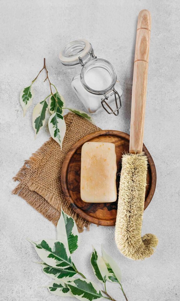 L'essentiel Maison četkica za flaše Mia0004, drvena, 5x5x26 cm