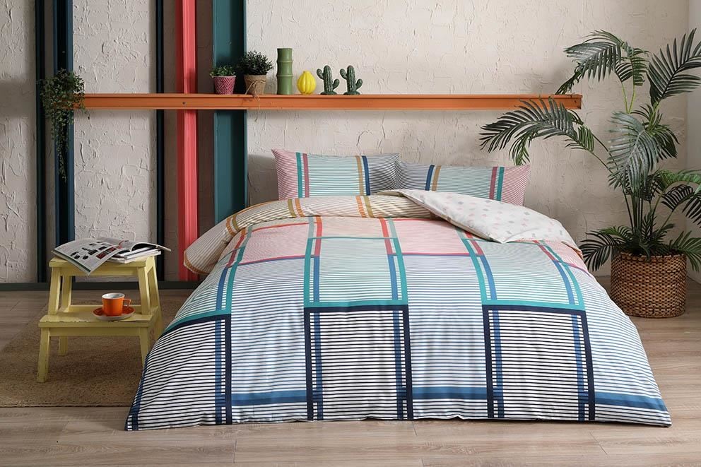 TAC Jednokrevetna posteljina Santana, Šarena