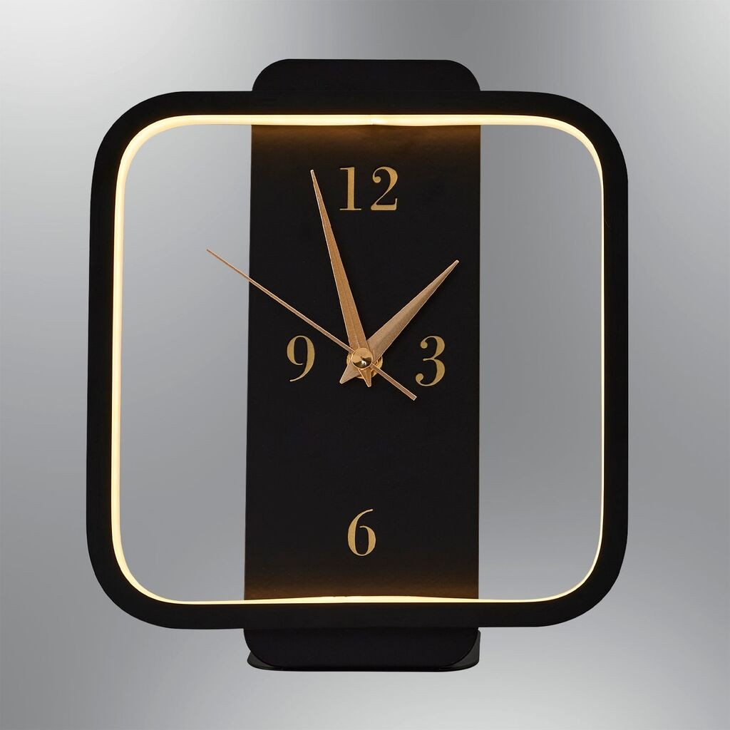 Milleryt Kvadratna stolna lampa 151-ML, Crna