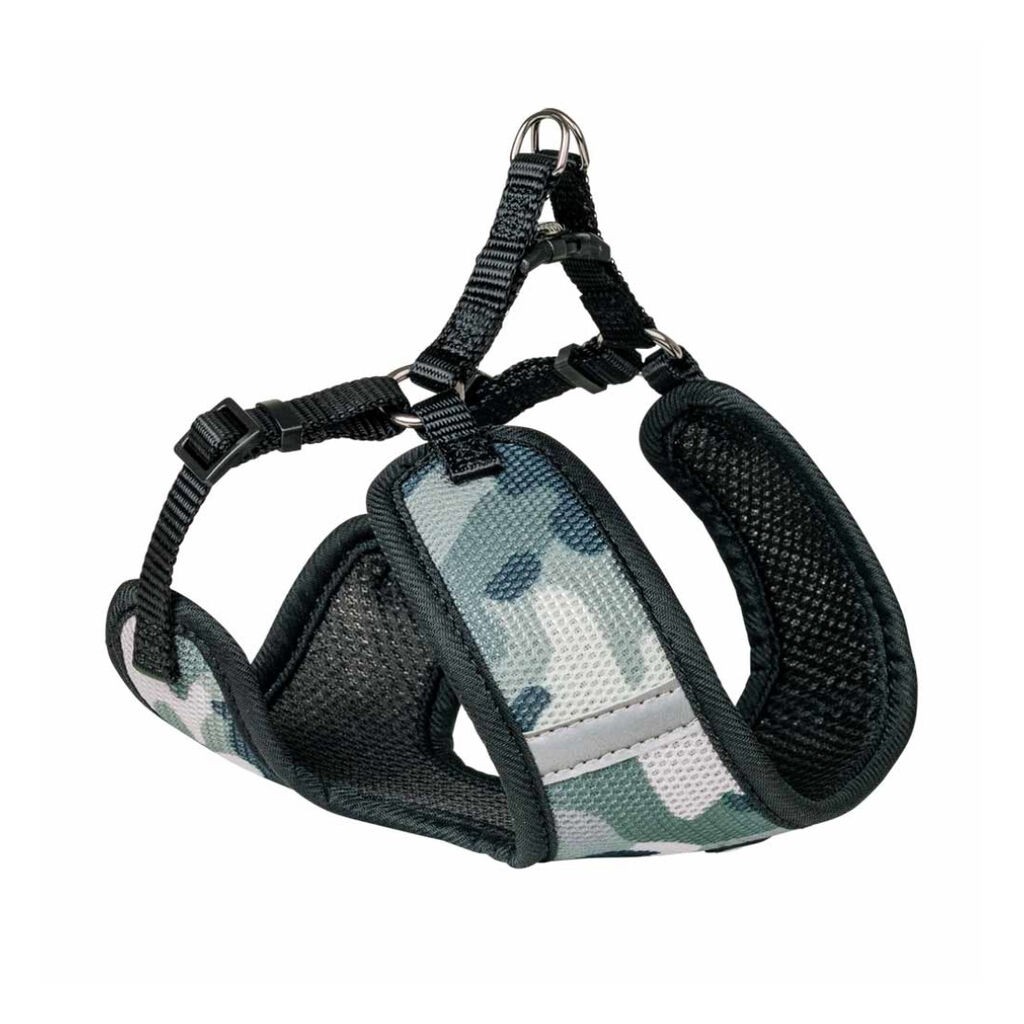 Nobby Prsnik za pse Mesh Reflect, Crno-sivi