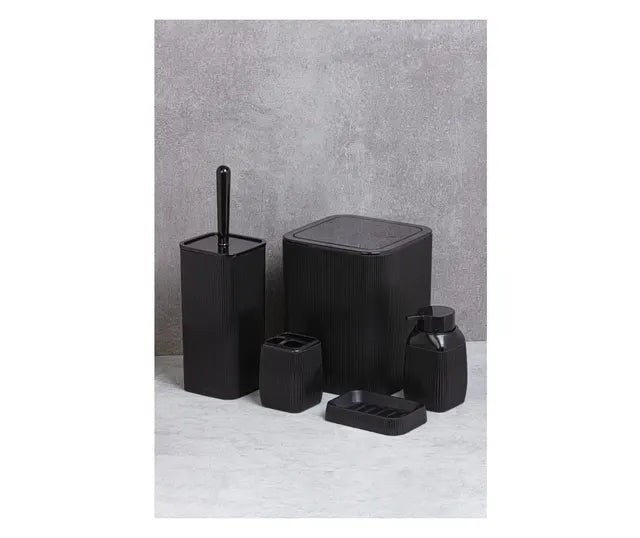 Milleryt Set za kupatilo OKY-1170, 5 komada, Crni