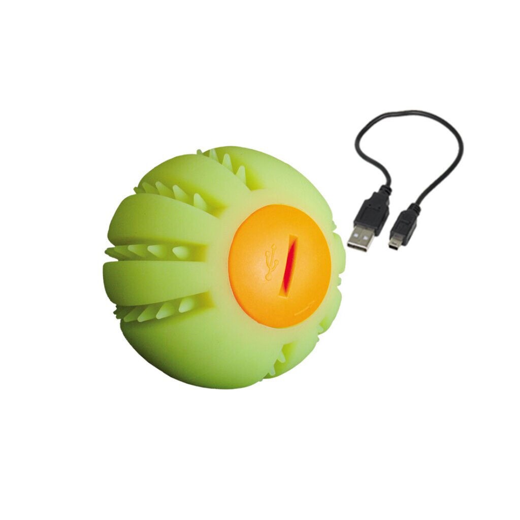 Nobby Igračka za mačke Led Flash Silicon, 6.5cm, Žuta