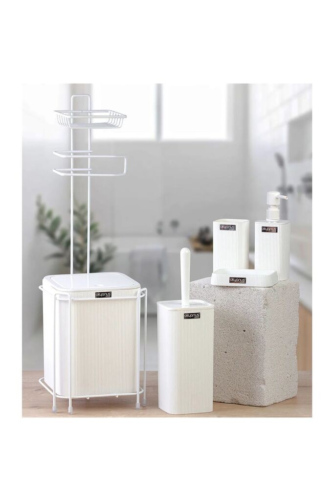 Milleryt Kanta za WC i stalak za papir Freehome ETK-AB-822B-440, Bijeli