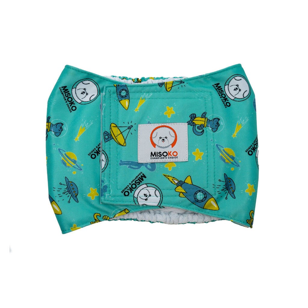 Misoko Pelene za mužijake, višekratne, Tirkizne