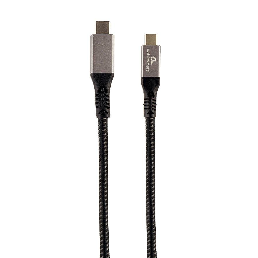 Gembird USB Kabl CCBP-USB3-CMCM100-1.5M, 3.2 Gen., Tip-C, 20 Gbps, 100 W, 1.5 m, Crni