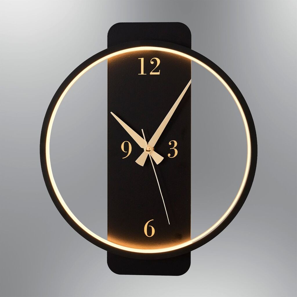 Milleryt Okrugla zidna lampa 150-APL, Crna