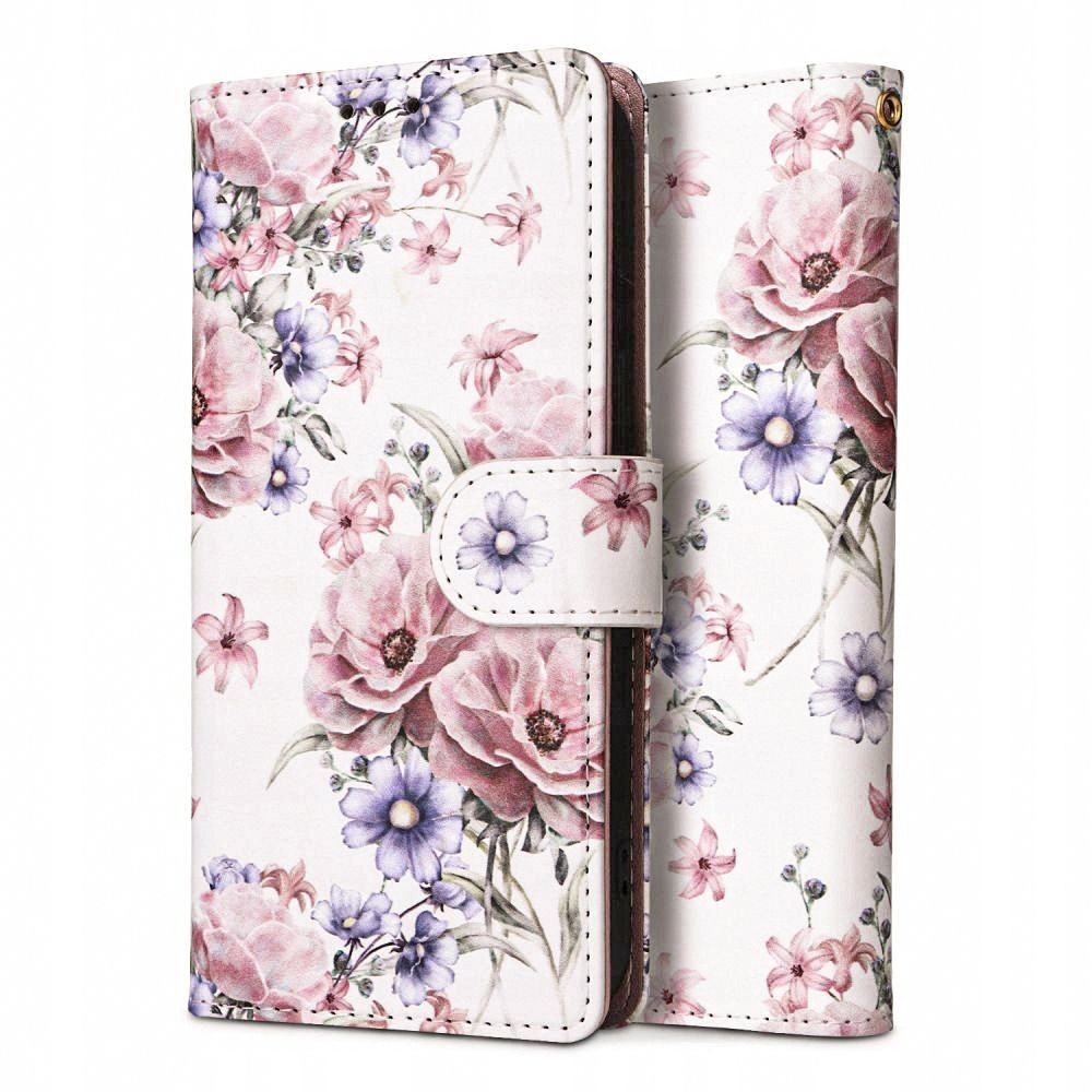 Tech-Protect Futrola za mobilni telefon Galaxy A55 5G Wallet, Blossom Flower