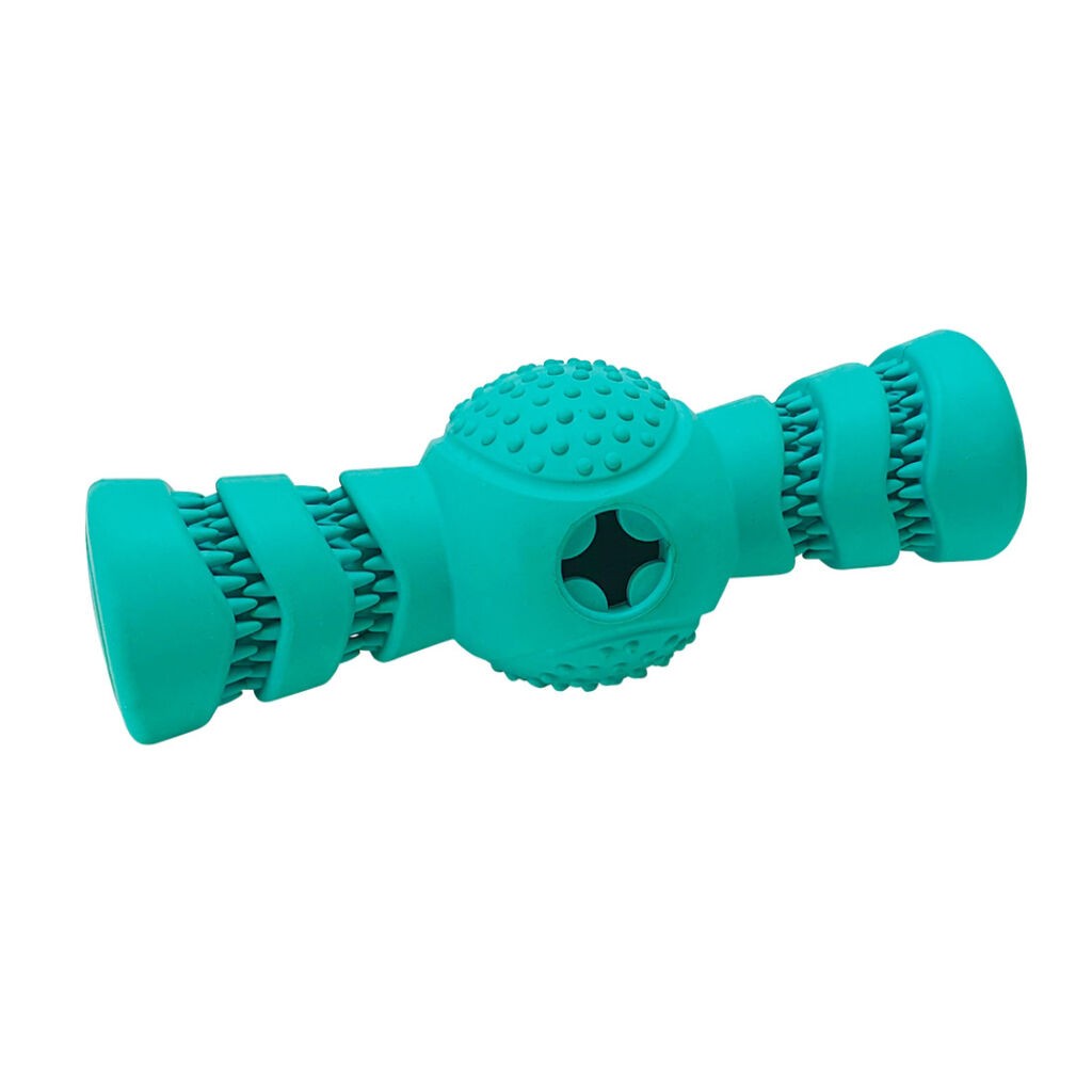 Nobby Igračka za pse Rubber Dental Line Stick, 17.5cm, Tirkizna