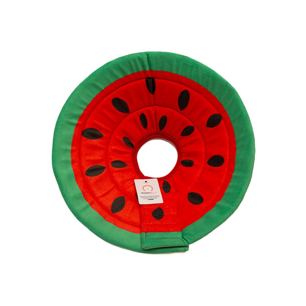 Misoko Kragna za pse Lubenica, Crveno-zelena