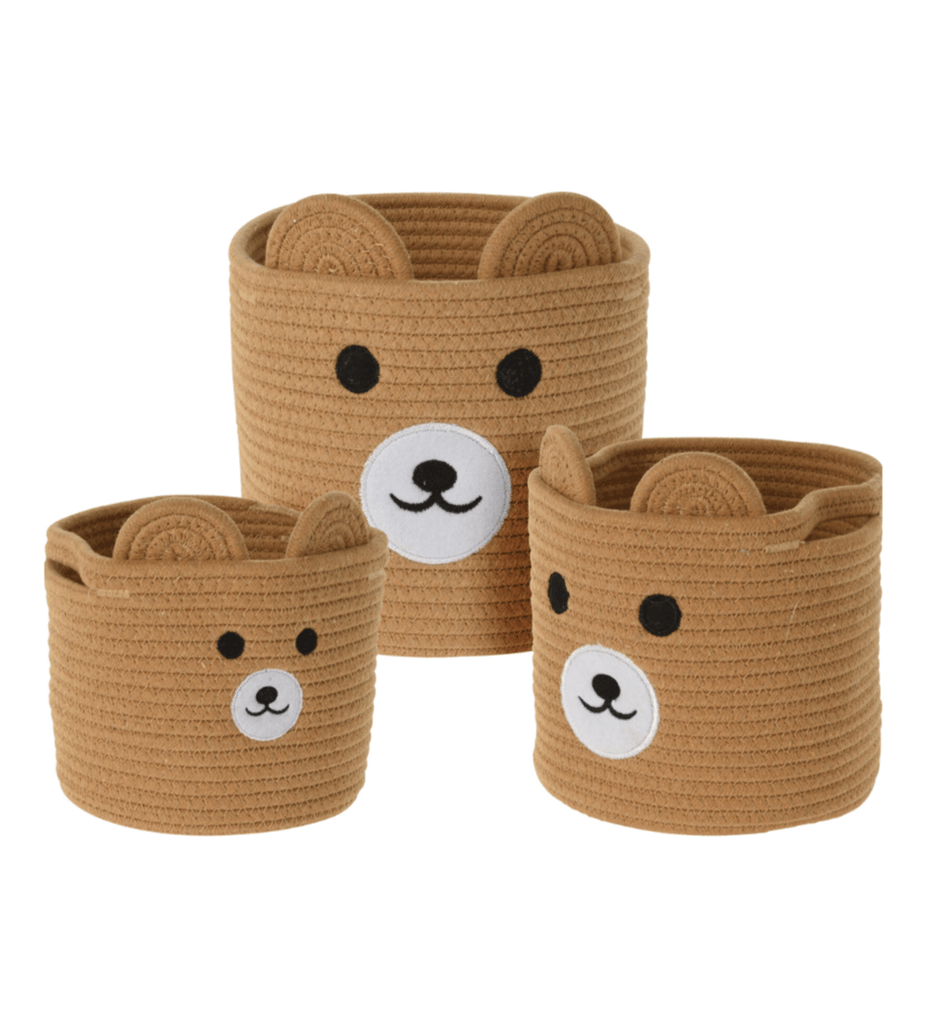 Millery Set košara KR2003010, 3 komada, Smeđi