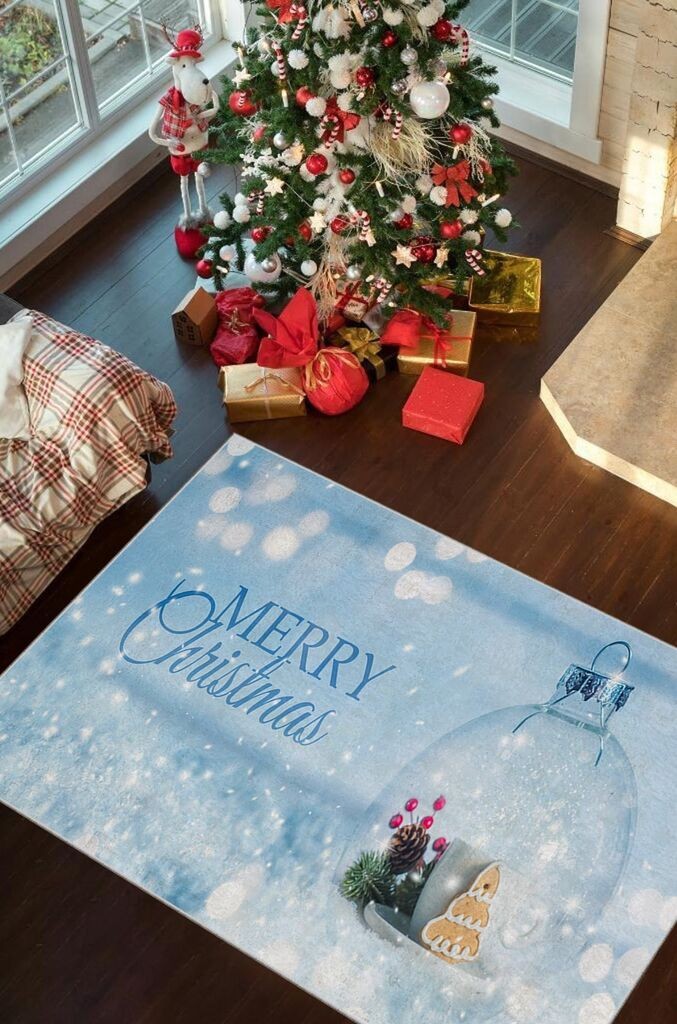 Conceptum Hypnose tepih s novogodišnjim motivima Chr_18, pravokutni, 80 x 140 cm, šareni