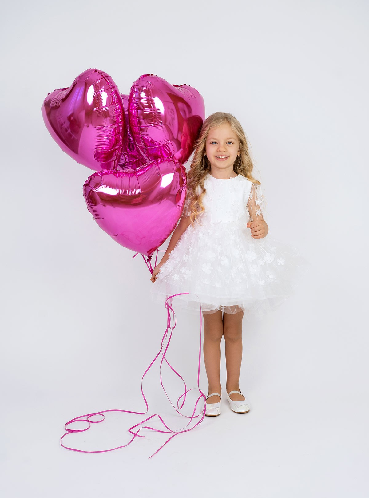 Svečana haljina za djevojčice, Bijela