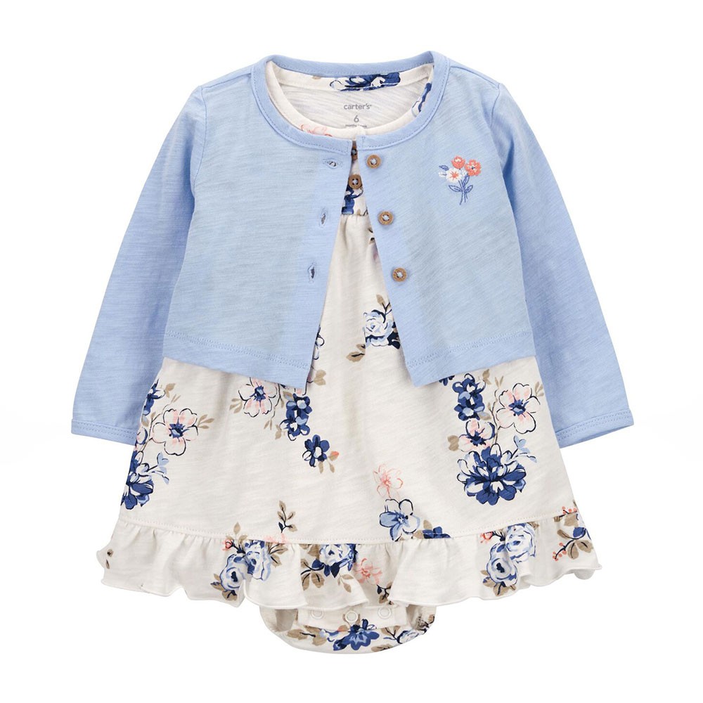 Carter's Set za djevojčice, Plavi