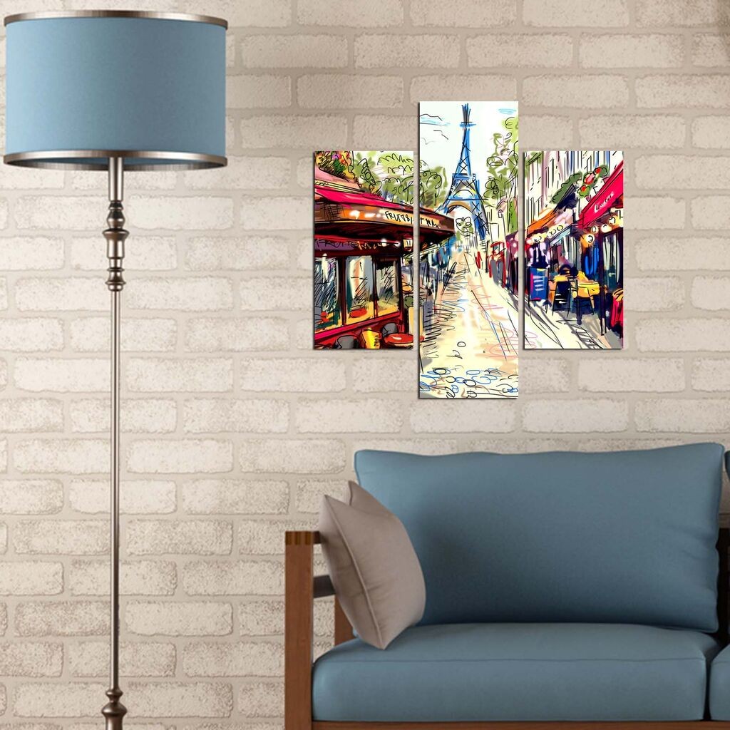 Wallity set slika 3MDF-070, 3 dijela