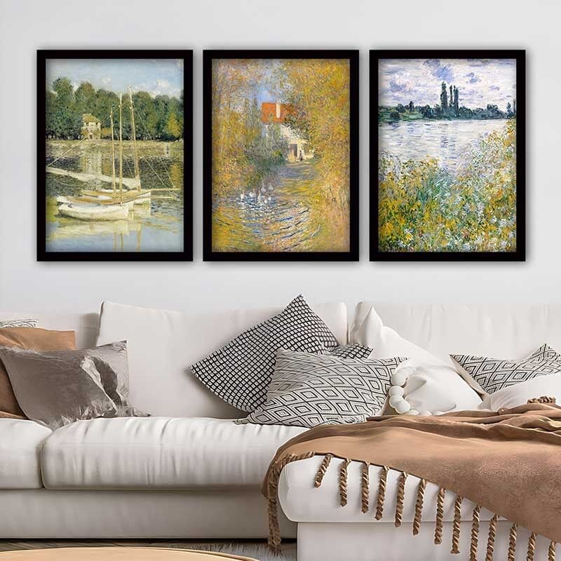 Wallity Set uramljenih slika 3SC_UN2680258, 3 dijela