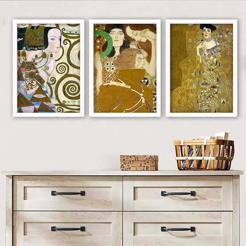 Wallity Set uramljenih slika 3BC_UN6645856, 3 dijela