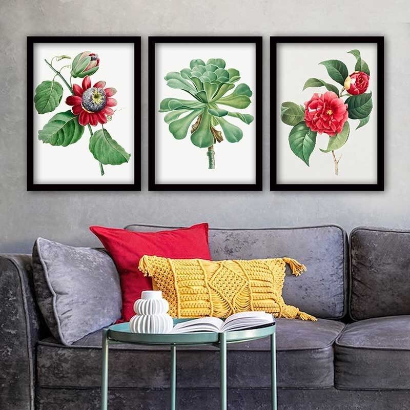 Wallity Set uramljenih slika 3SC_52096228, 3 dijela