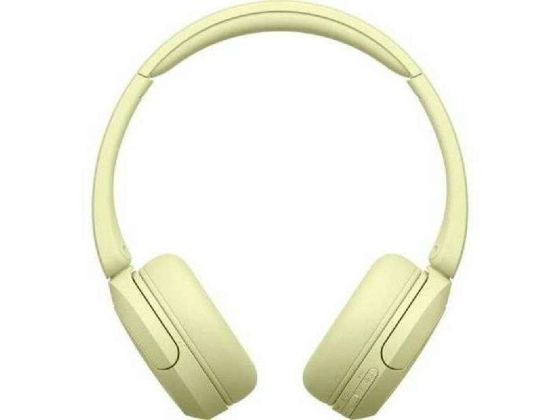 Sony slušalice WH-CH520Y, domet 10 m, žute