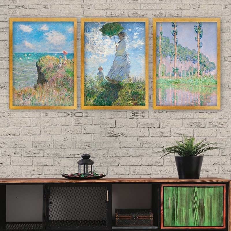 Wallity Set uramljenih slika 3AC_UN547252, 3 dijela