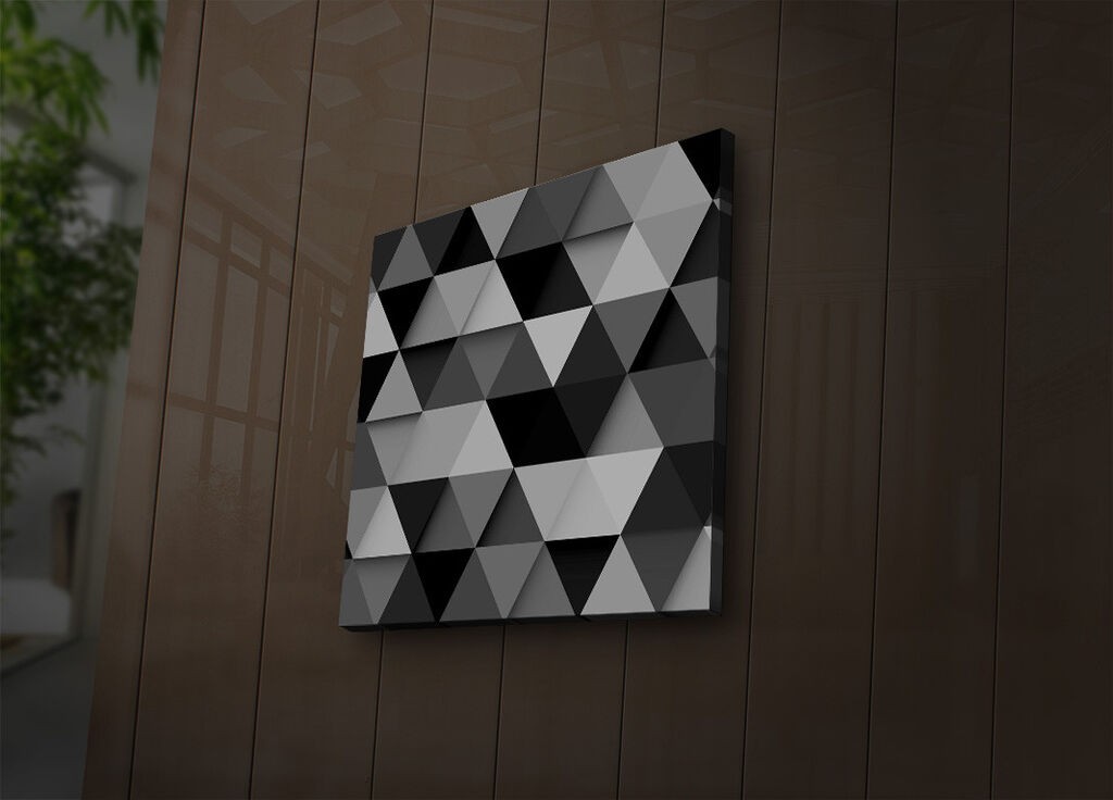 Zidna slika sa LED osvetljenjem 2828IACT-27, 28x28 cm