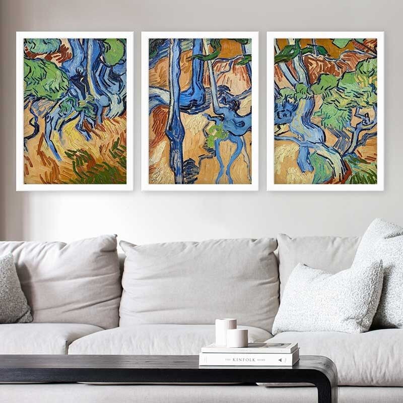 Wallity Set uramljenih slika 3BC_UN3868449, 3 dijela