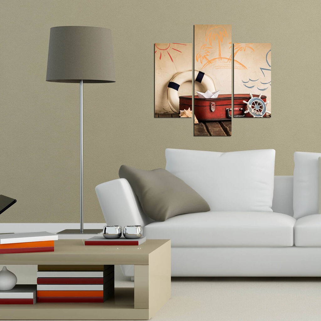 Wallity set slika 3MDF-051, 3 dijela