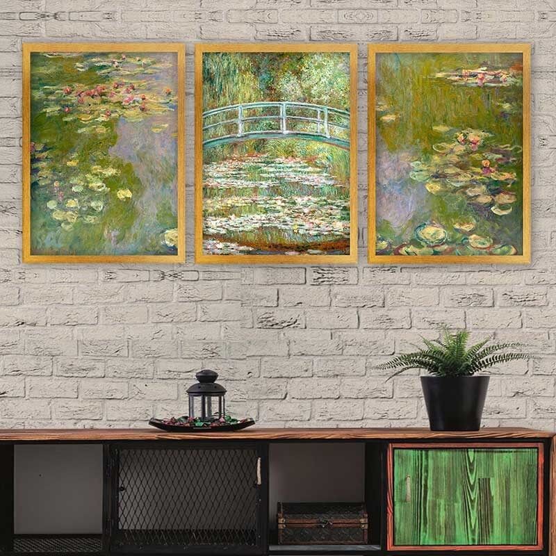 Wallity Set uramljenih slika 3AC_UN2680947, 3 dijela