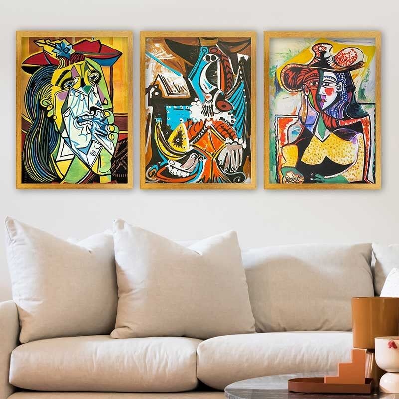 Wallity Set uramljenih slika 3AC_UNPP09, 3 dijela