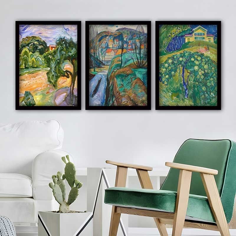 Wallity Set uramljenih slika 3SC_UN35067, 3 dijela