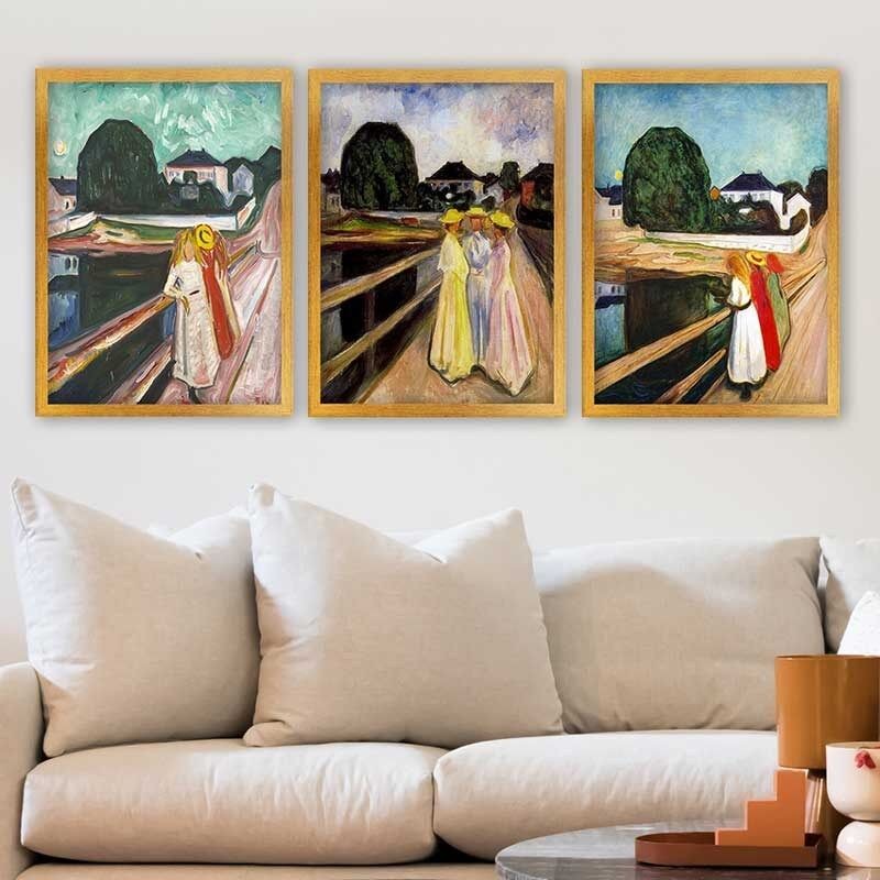 Wallity Set uramljenih slika 3AC_UN106518436, 3 dijela