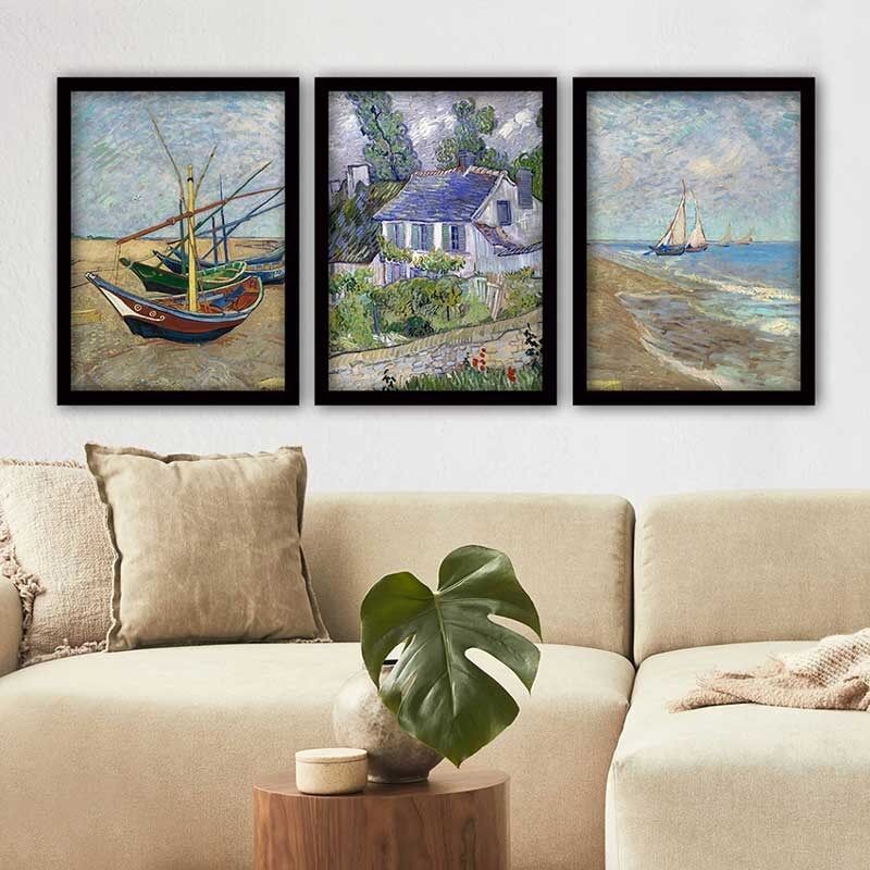 Wallity Set uramljenih slika 3SC_UN3864925, 3 dijela