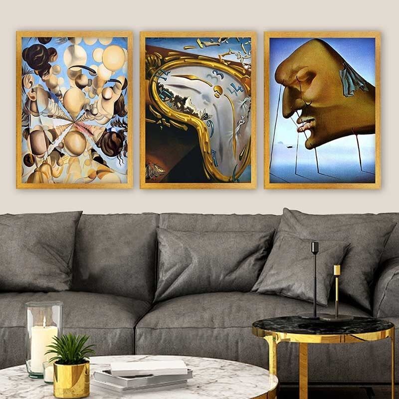 Wallity Set uramljenih slika 3AC_UN54434, 3 dijela