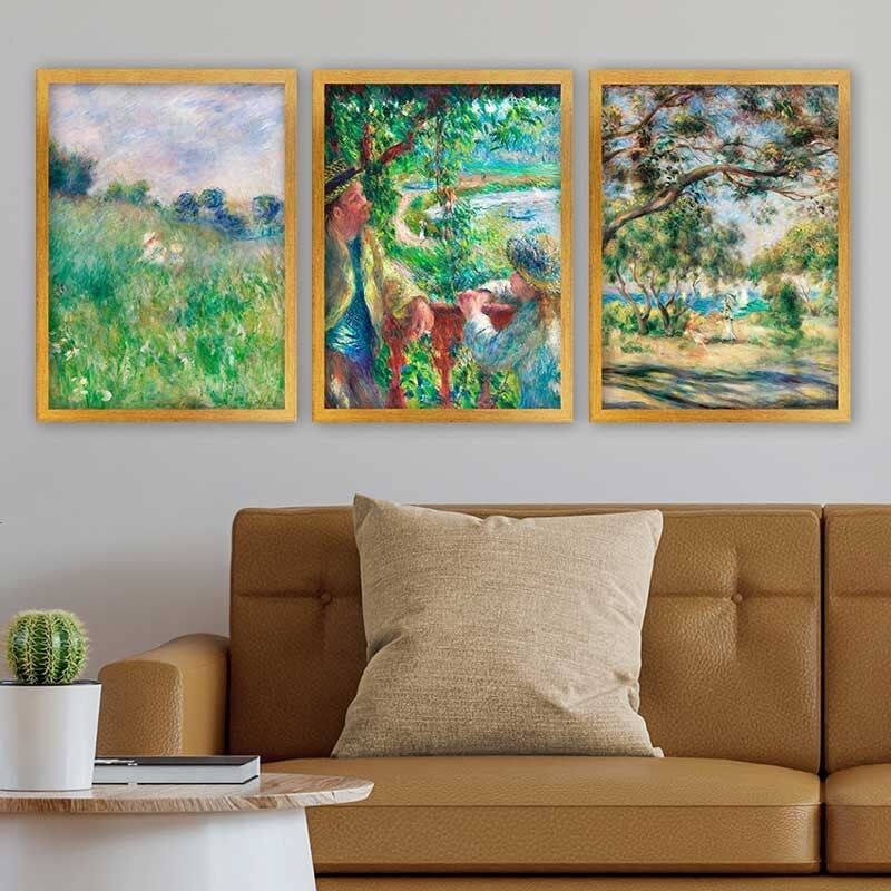 Wallity Set uramljenih slika 3AC_UN895095, 3 dijela