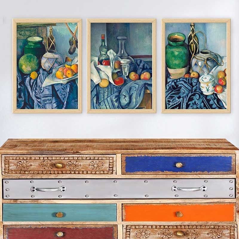 Wallity Set uramljenih slika 3NTC_UN2035667, 3 dijela