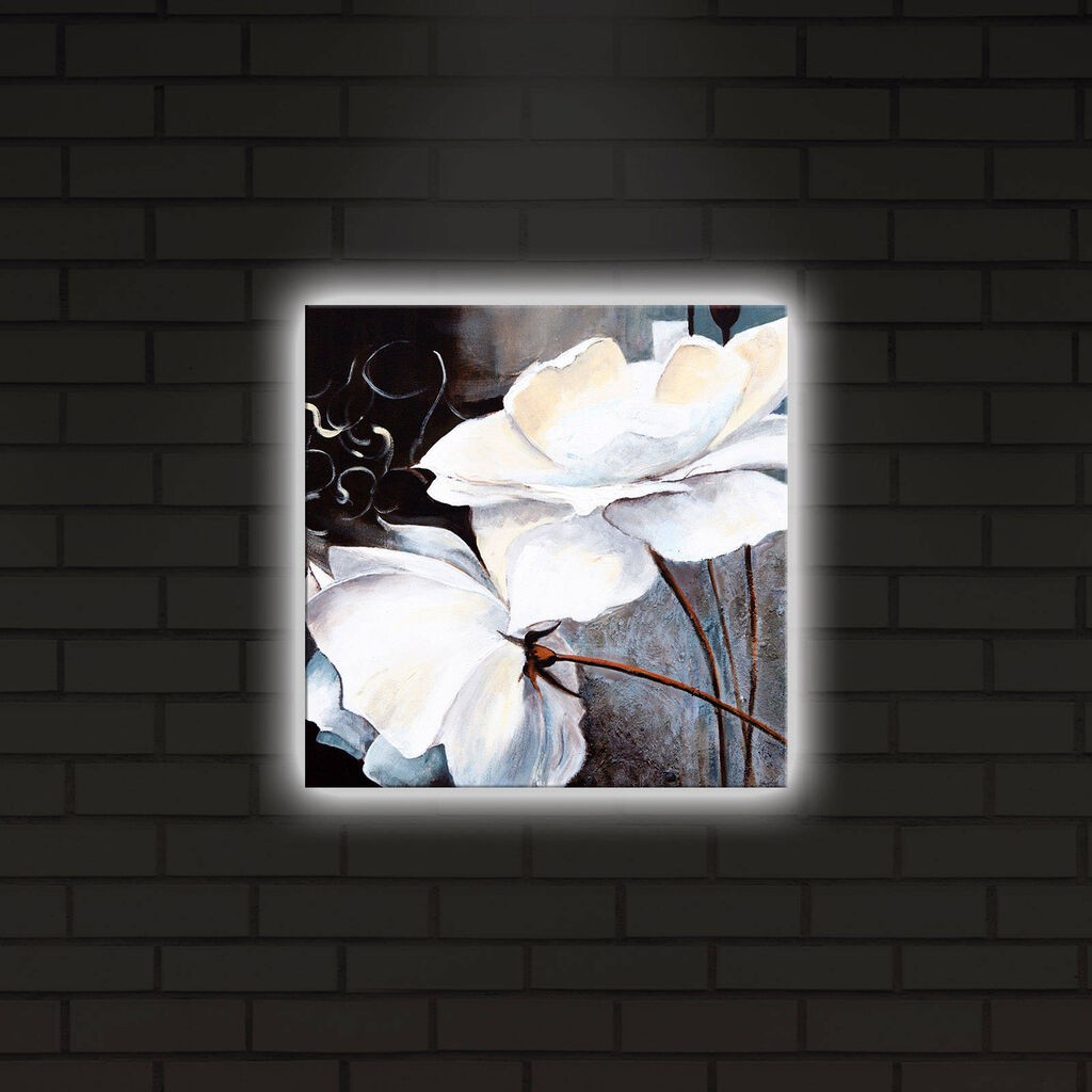 Zidna slika sa LED osvetljenjem 2828DACT-2, 28x28 cm